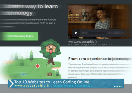 Top 10 Websites to Learn Coding Online ( www.rezagraphic.ir )