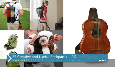 ۲۵ Creative and Useful Backpacks ( www.rezagraphic.ir )