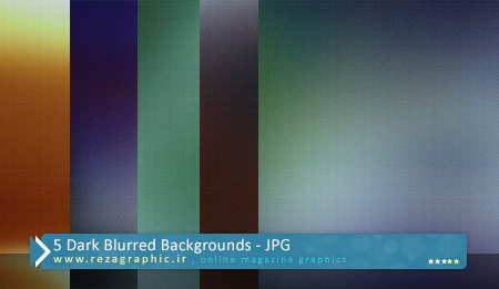 ۵ Dark Blurred Backgrounds ( www.rezagraphic.ir )