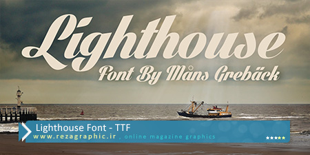 Lighthouse Font ( www.rezagraphic.ir )