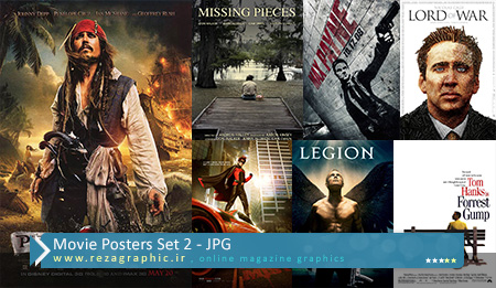 Movie Posters Set 2 ( www.rezagraphic.ir )