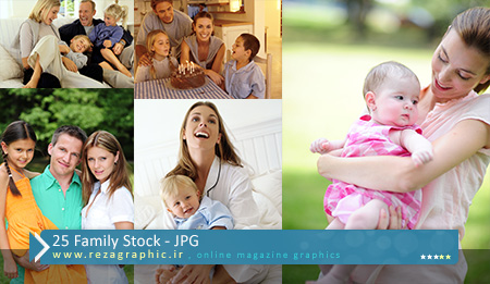 ۲۵ Family Stock ( www.rezagraphic.ir )