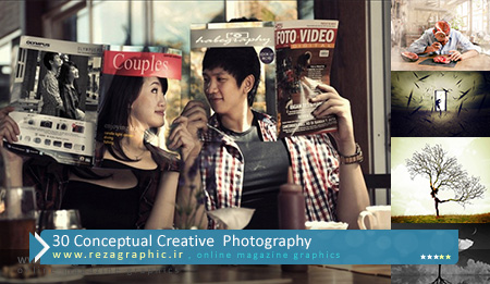 ۳۰ Conceptual Creative  Photography ( www.rezagraphic.ir )