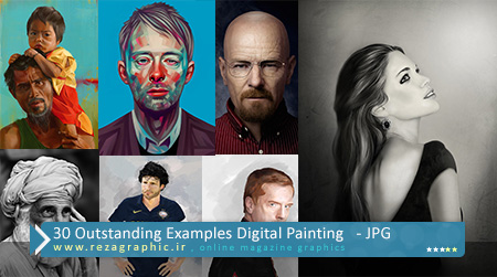 ۳۰ Outstanding Examples Digital Painting ( www.rezagraphic.ir )