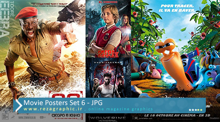Movie Posters Set 6 ( www.rezagraphic.ir )