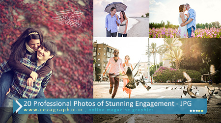 ۲۰ Professional Photos of Stunning Engagement ( www.rezagraphic.ir )