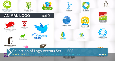 Collection of Logo Vectors Set 1 ( www.rezagraphic.ir )