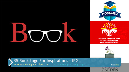 ۳۵ Book Logo For Inspirations ( www.rezagraphic.ir )