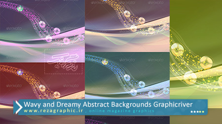 Wavy and Dreamy Abstract Backgrounds Graphicriver ( www.rezagraphic.ir )