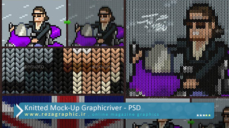 Knitted Mock-Up Graphicriver ( www.rezagraphic.ir )