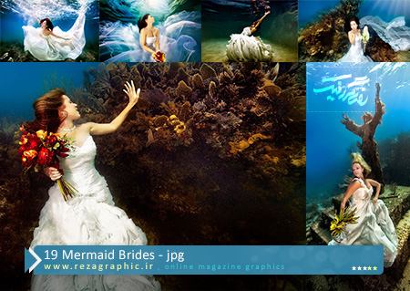 ۱۹ Mermaid Brides ( www.rezagraphic.ir )