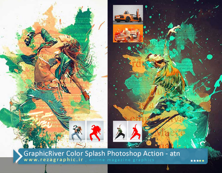 GraphicRiver Color Splash Photoshop Action ( www.rezagraphic.ir )