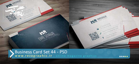 Business Card Set 44 PSD ( www.rezagraphic.ir )