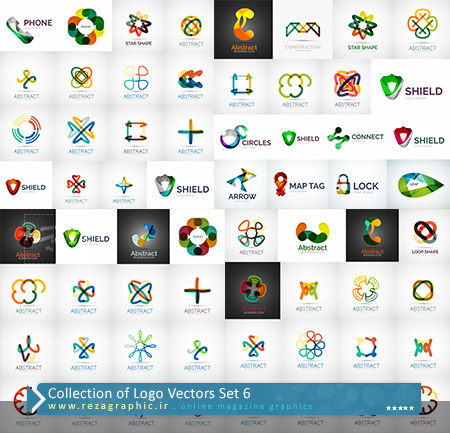 Collection of Logo Vectors Set 6 ( www.rezagraphic.ir )