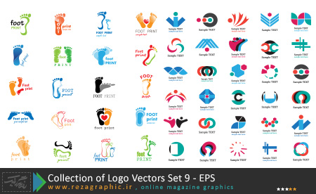 Collection of Logo Vectors Set 9 ( www.rezagraphic.ir )