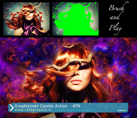 Graphicriver Cosmic Action ( www.rezagraphic.ir )