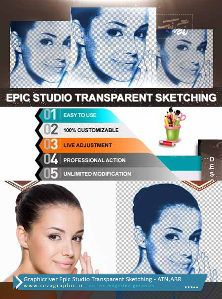 Graphicriver Epic Studio Transparent Sketching ( www.rezagraphic.ir )
