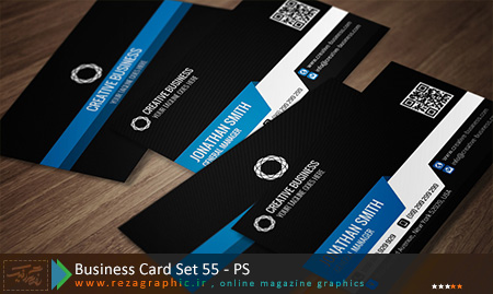 Business Card Set 55 PSD ( www.rezagraphic.ir )