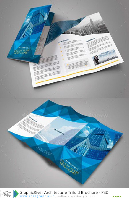 GraphicRiver Architecture Trifold Brochure ( www.rezagraphic.ir )