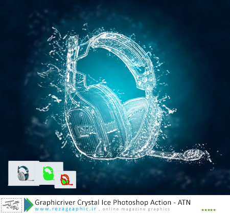 Graphicriver Crystal Ice Photoshop Action ( www.rezagraphic.ir )