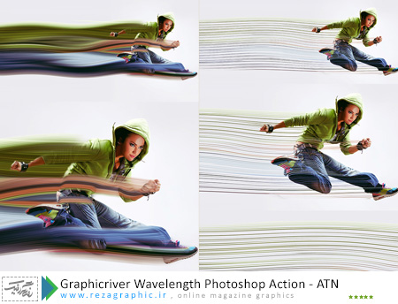 Graphicriver Wavelength Photoshop Action ( www.rezagraphic.ir )