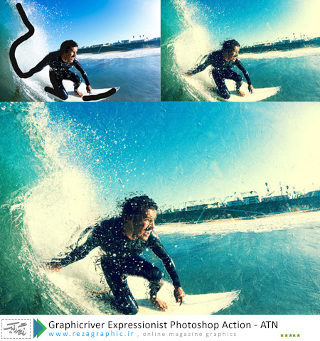 Graphicriver Expressionist Photoshop Action ( www.rezagraphic.ir )