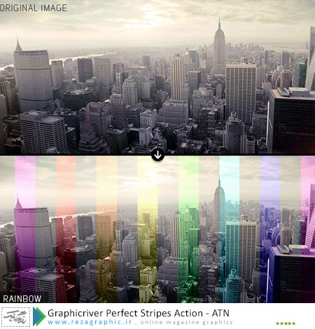 Graphicriver Perfect Stripes Action ( www.rezagraphic.ir )