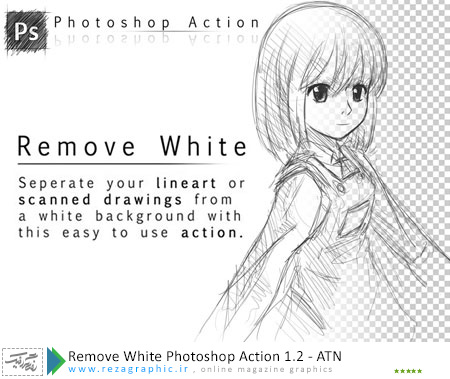 Remove White Photoshop Action 1.2 ( www.rezagraphic.ir )