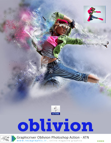 Graphicriver Oblivion Photoshop Action ( www.rezagraphic.ir )