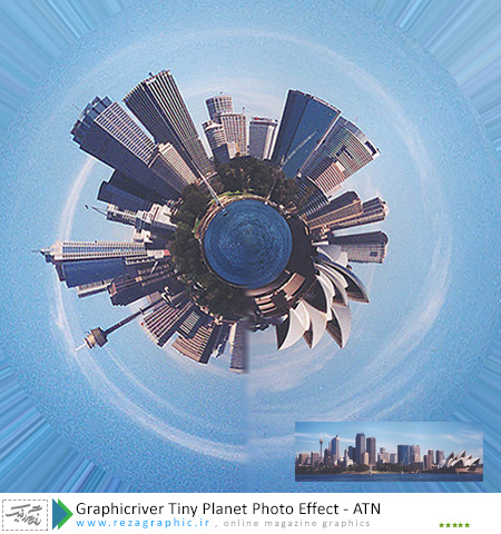 Graphicriver Tiny Planet Photo Effect ( www.rezagraphic.ir )