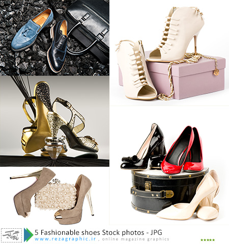 ۵ Fashionable shoes Stock photos ( www.rezagraphic.ir )