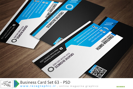 Business Card Set 63 PSD ( www.rezagraphic.ir )