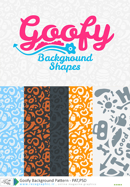 Goofy Background Pattern ( www.rezagraphic.ir )