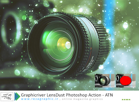 Graphicriver LensDust Photoshop Action ( www.rezagraphic.ir )