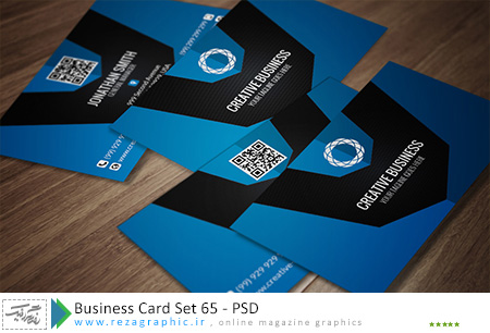 Business Card Set 65 PSD ( www.rezagraphic.ir )