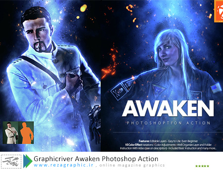 Graphicriver Awaken Photoshop Action ( www.rezagraphic.ir )
