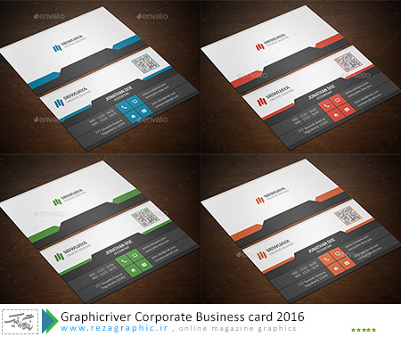 Graphicriver Corporate Business card 2016 ( www.rezagraphic.ir )