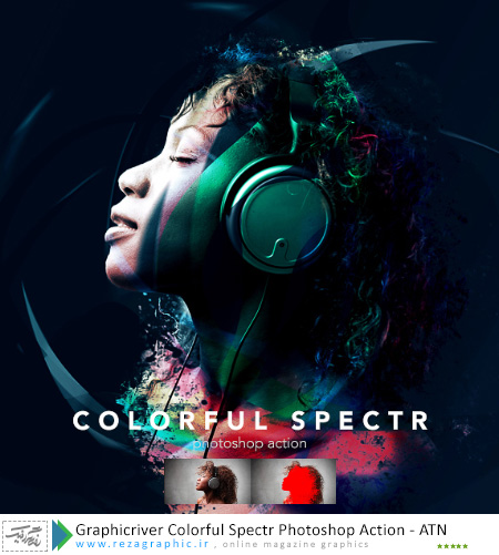 Graphicriver Colorful Spectr Photoshop Action ( www.rezagraphic.ir )