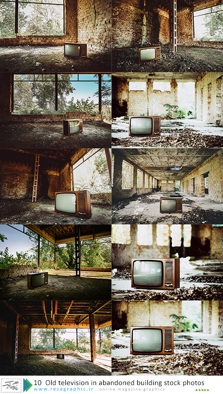 ۱۰-old-television-in-abandoned-building-stock-photos-www-rezagraphic-ir