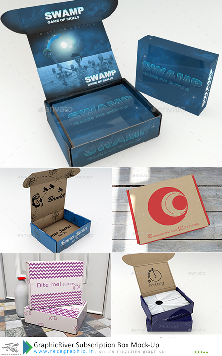GraphicRiver Subscription Box Mock-Up ( www.rezagraphic.ir )