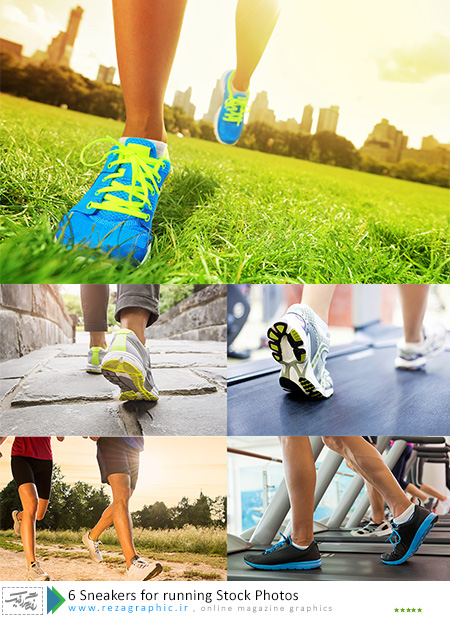 ۶ Sneakers for running Stock Photos ( www.rezagraphic.ir )