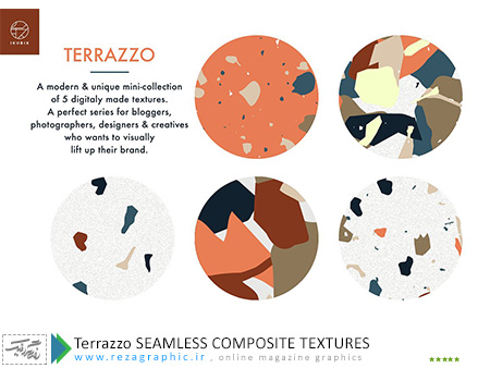 Terrazzo SEAMLESS COMPOSITE TEXTURES ( www.rezagraphic.ir )