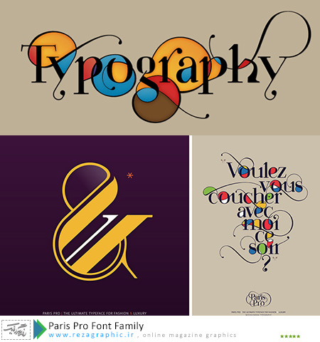 Paris Pro Font Family ( www.rezagraphic.ir )