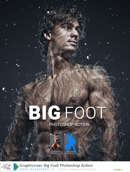Graphicriver Big Foot Photoshop Action ( www.rezagraphic.ir )