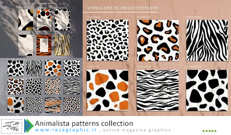 Animalista patterns collection ( www.rezagraphic.ir )