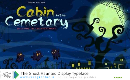 The Ghost Haunted Display Typeface ( www.rezagraphic.ir )