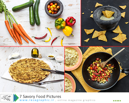 ۷ Savory Food Pictures ( www.rezagraphic.ir )