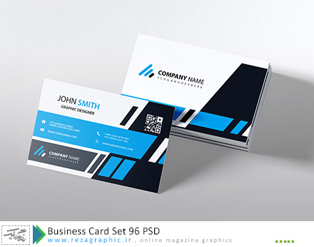 Business Card Set 96 PSD ( www.rezagraphic.ir )