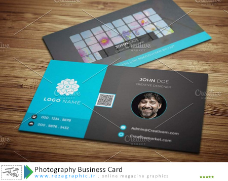 Photography Business Card ( www.rezagraphic.ir )