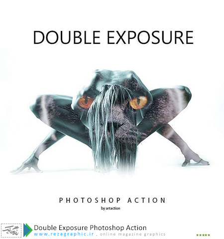 Double Exposure Photoshop Action ( www.rezagraphic.ir )